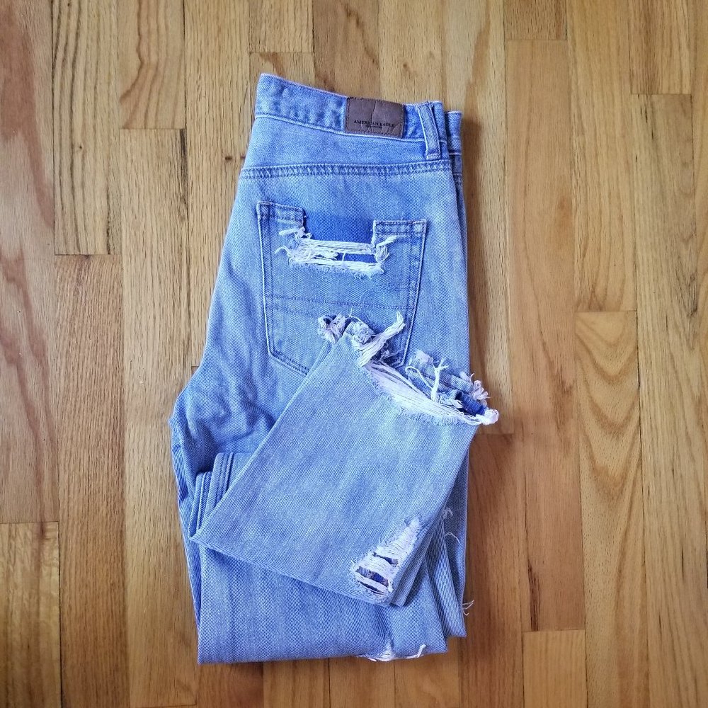 AE Distressed Boyfriend Jeans